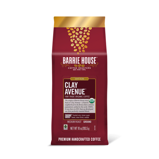 Barrie House Organic Coffee Clay Avenue Ground 10oz
