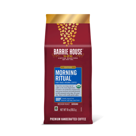 Barrie House Organic Coffee Morning Ritual Ground 10oz
