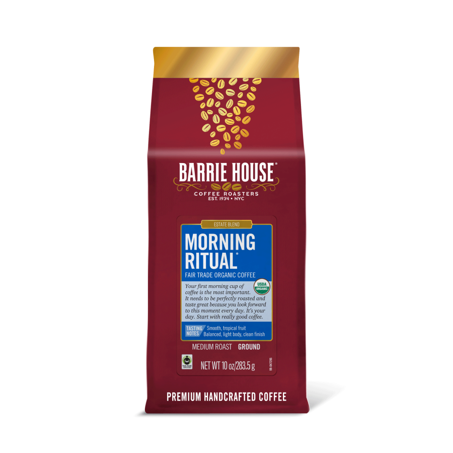 Barrie House Organic Coffee Morning Ritual Ground 10oz