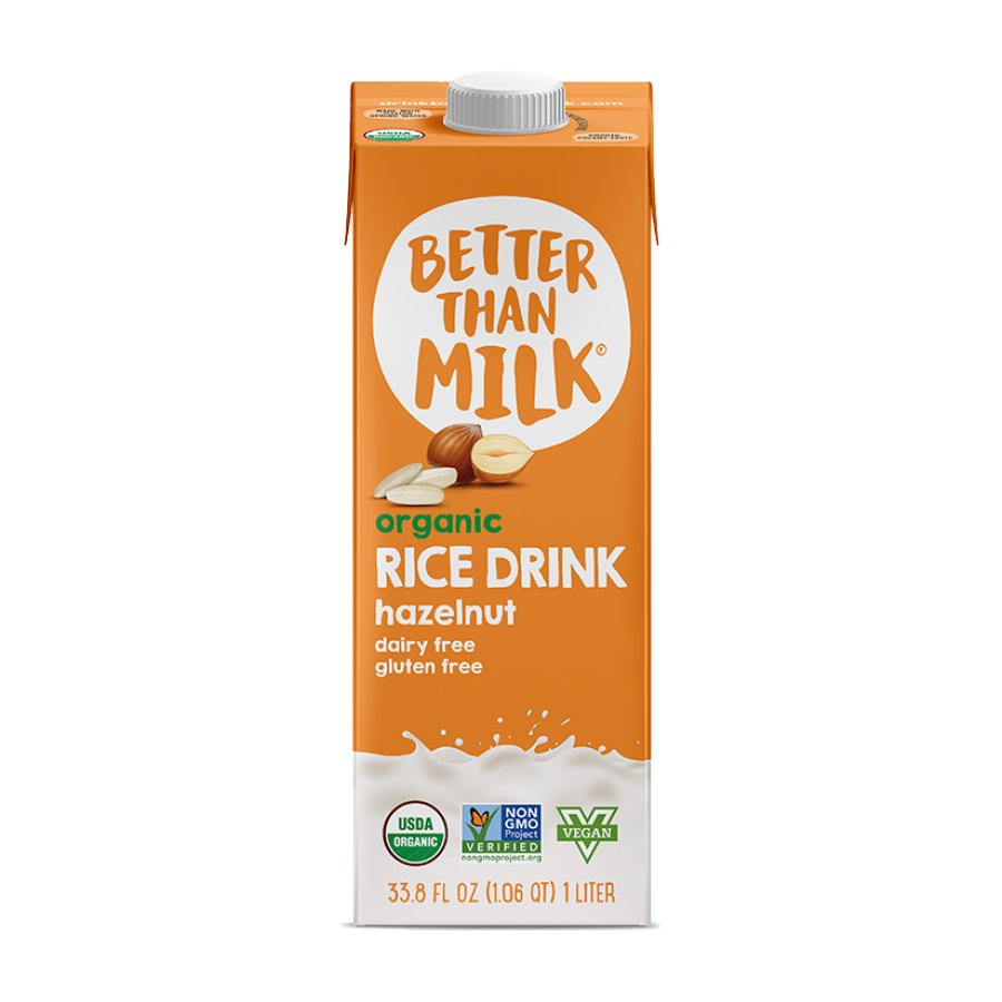 Better Than Milk Organic Rice Drink Hazelnut 33.8oz