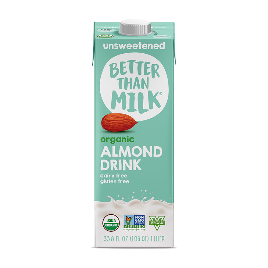 Better Than Milk Organic Unsweetened Almond Drink 33.8oz
