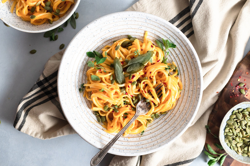 Bob's Red Mill Recipe Using Nutritional Yeast For Creamy Vegan Butternut Squash Pasta With Sage And Pumpkin Gluten Free Dairy Free