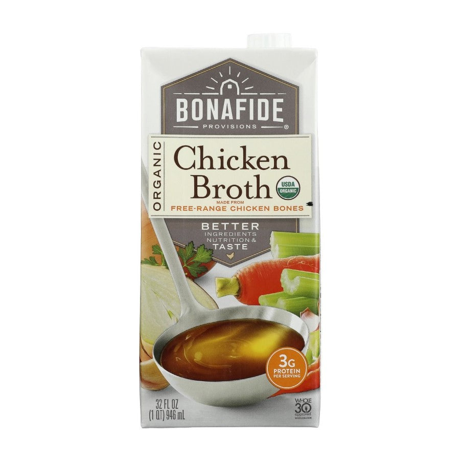 Bonafide Provisions Organic Chicken Broth 32oz