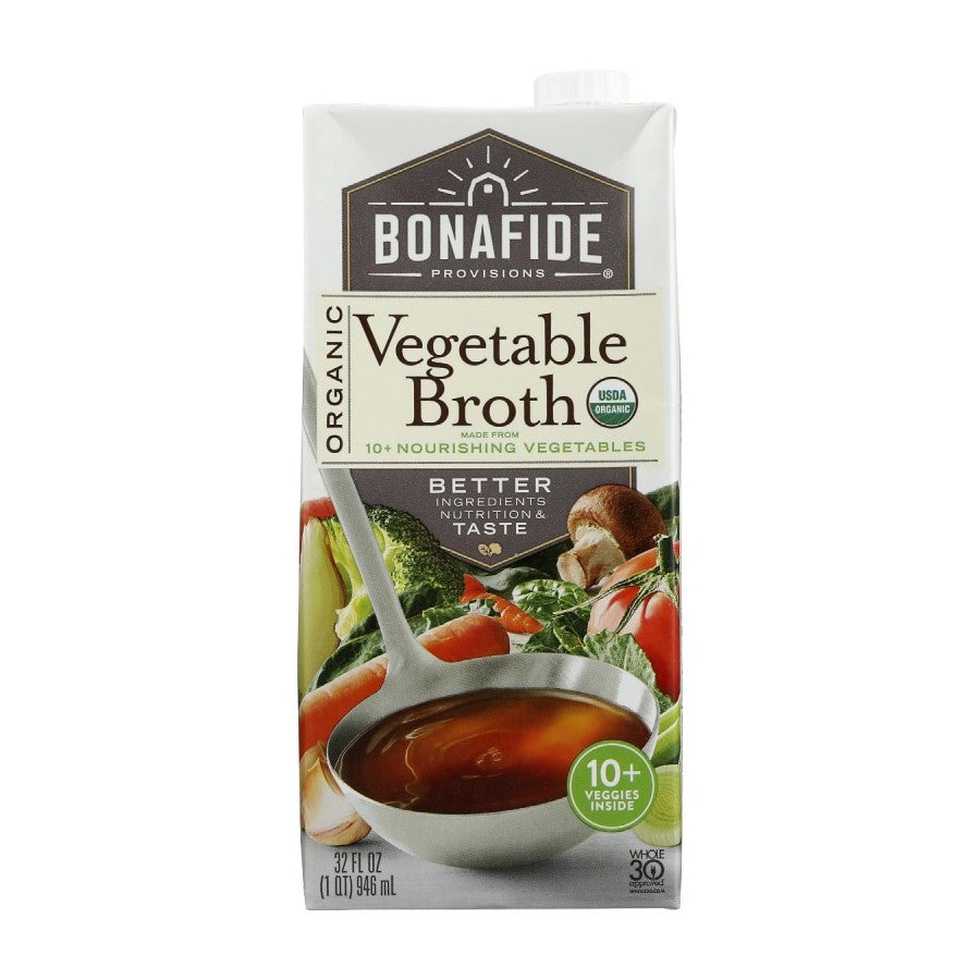 Bonafide Provisions Organic Vegetable Broth 32oz