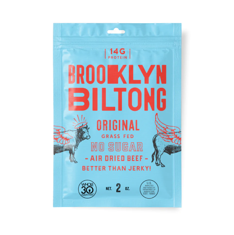 Brooklyn Biltong Grass-Fed Beef Original 2oz