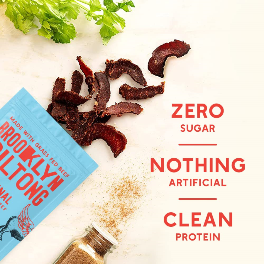 Grass Fed Beef Original South Africa Brooklyn Biltong Has Zero Sugar Nothing Artificial And Is Clean Protein