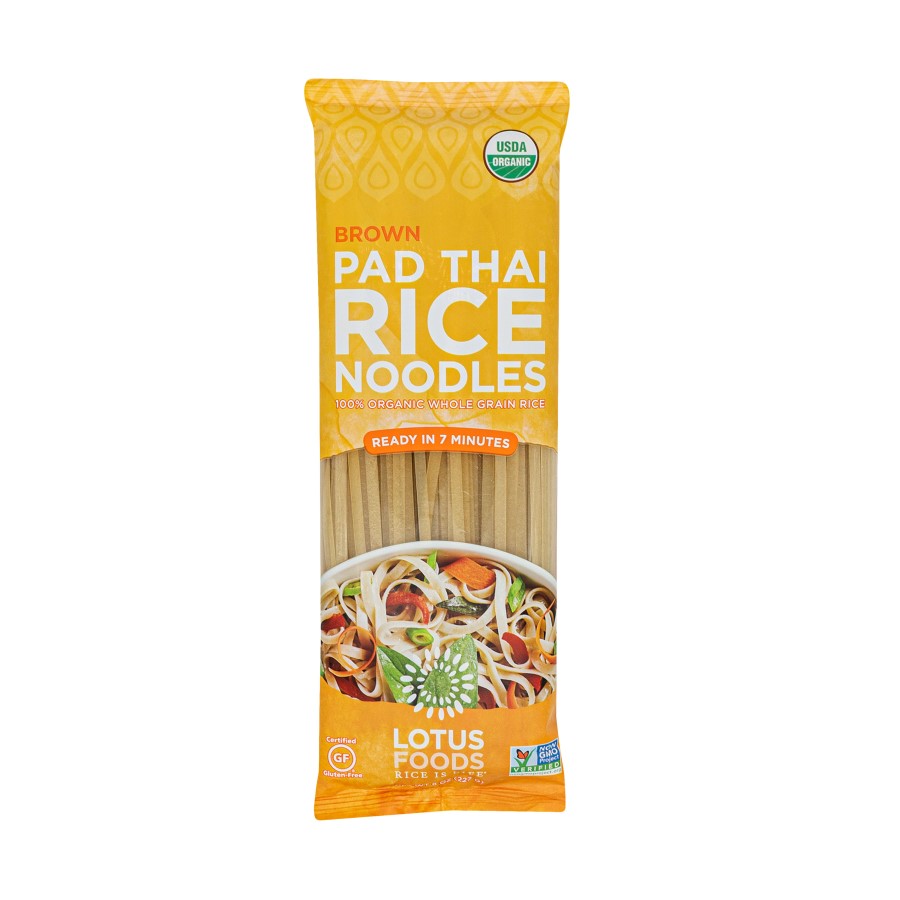 Lotus Foods Organic Brown Pad Thai Rice Noodles 8oz