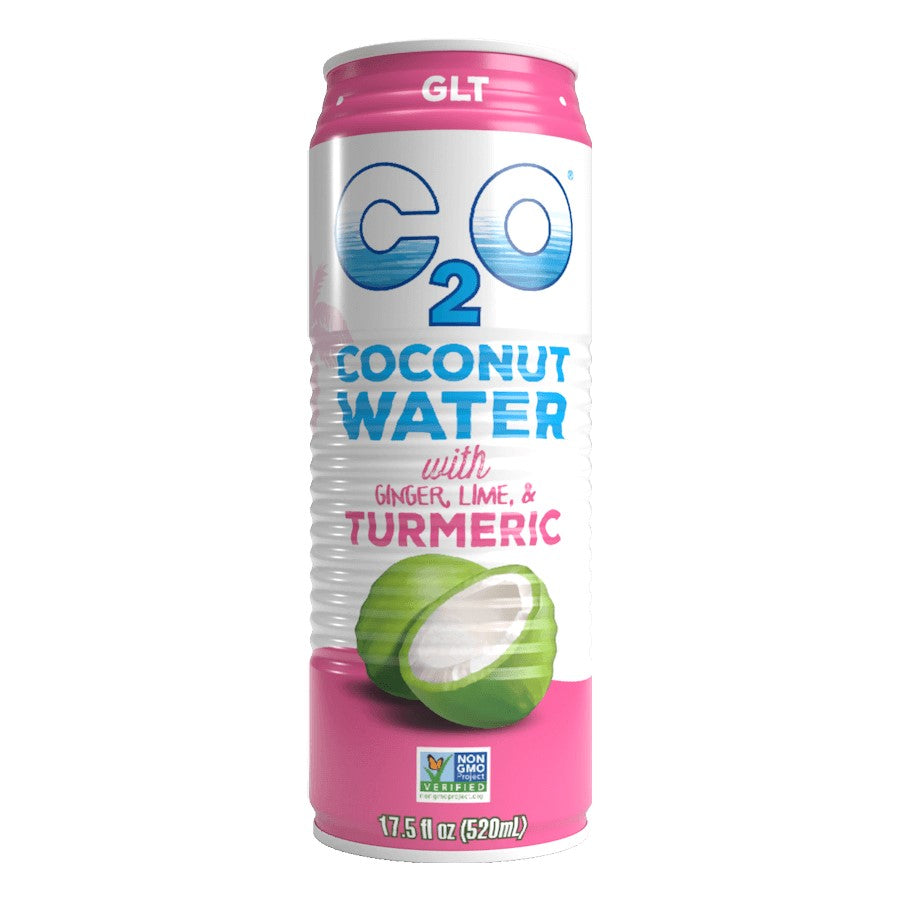 C2O Coconut Water With Ginger, Lime, & Turmeric 17.5oz