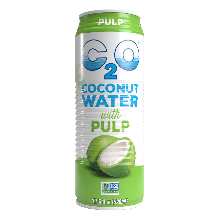 C2O Coconut Water With Pulp 17.5oz