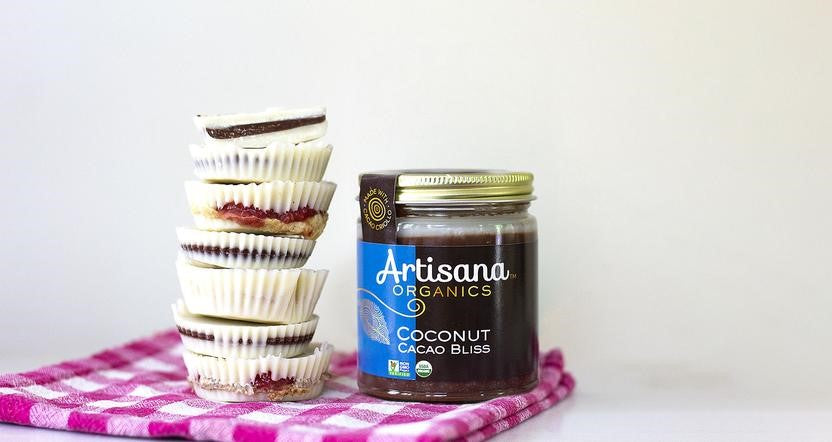 Artisana Organics Coconut Cacao Bliss Coconut Butter Inside Out Cups