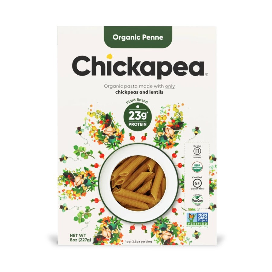 Chickapea Organic Chickpea & Lentil Pasta Penne 8oz