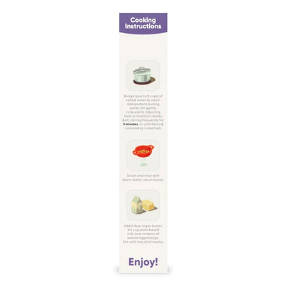 Chickpea Mac And Vegan Cheese Meal Cooking Instructions From Chickapea Pasta