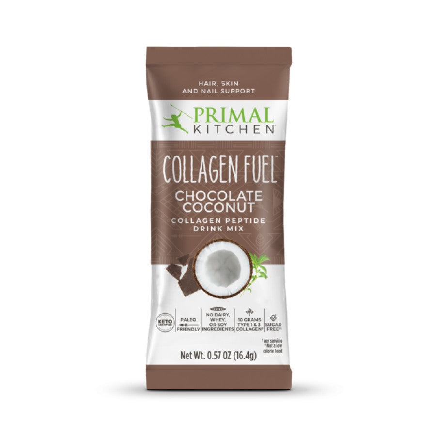 Primal Kitchen Collagen Fuel Chocolate Coconut Drink Mix 0.57oz