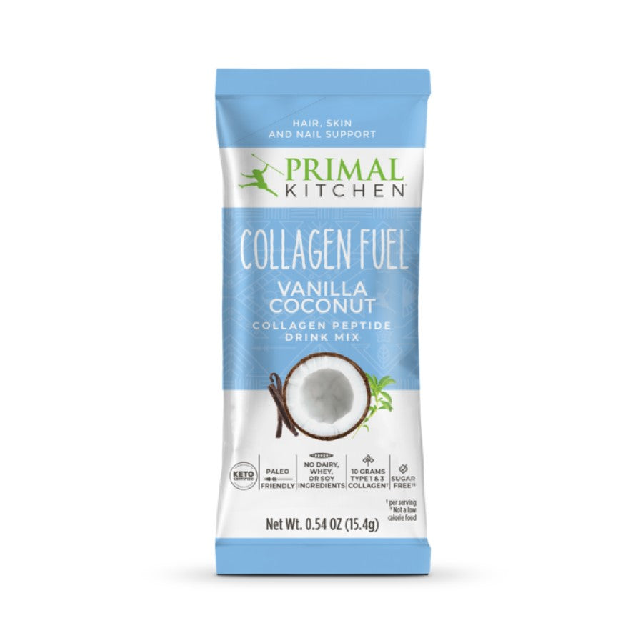 Primal Kitchen Collagen Fuel Vanilla Coconut Drink Mix 0.54oz