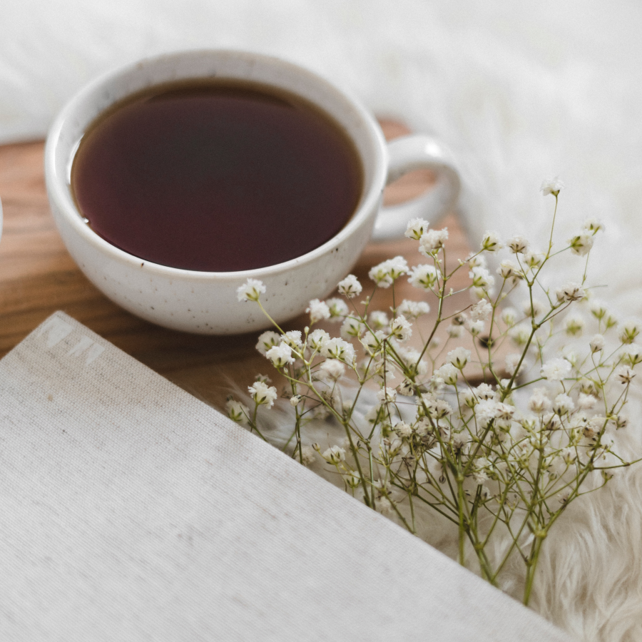 Herbal Tea With Baby's Breath Florals