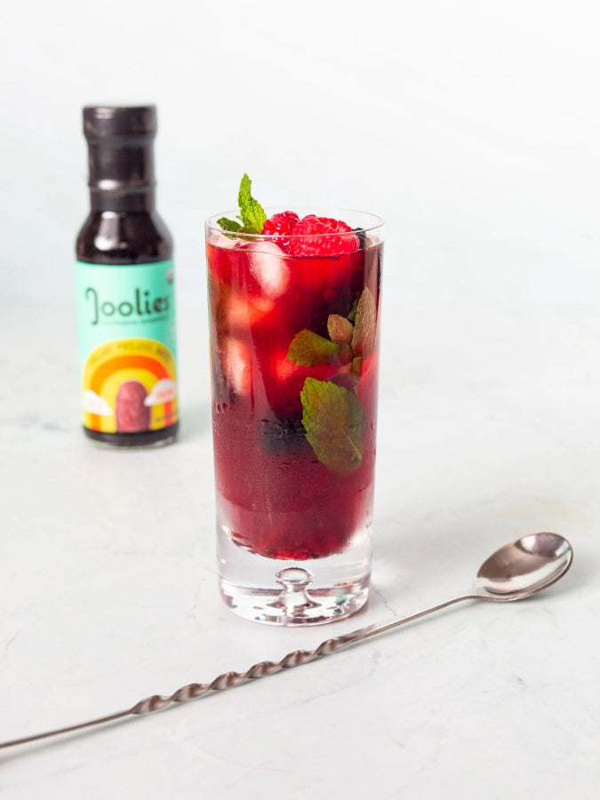 Joolies Cocktail Recipe Date Mixed Berry Mojito Using Date Syrup
