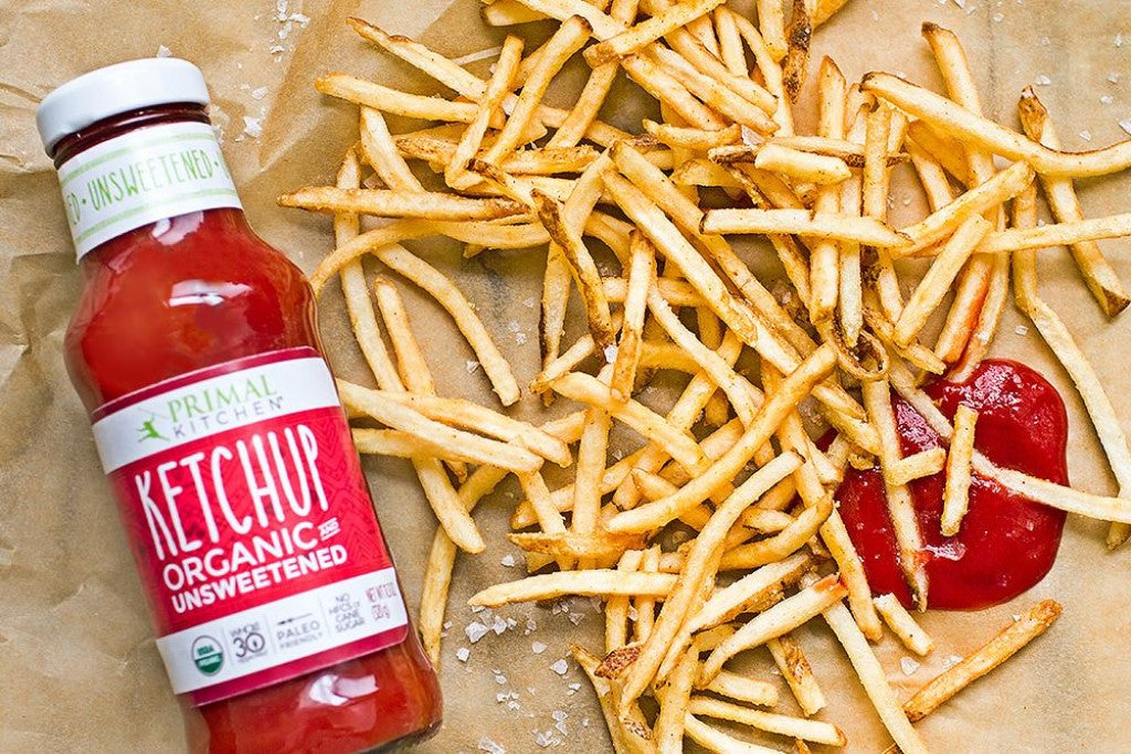Double Fried Fries With Organic Primal Kitchen Classic Ketchup
