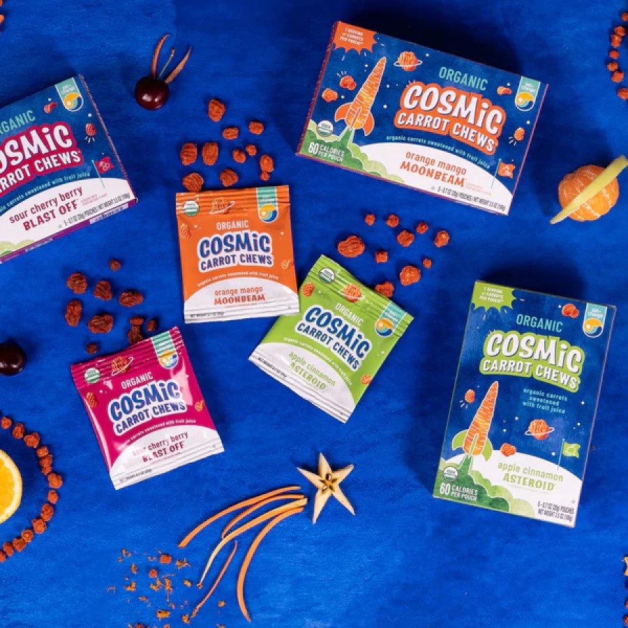 Kids Love All 3 Flavors Of Cosmic Carrot Chews Healthy Snacks From Eat The Change