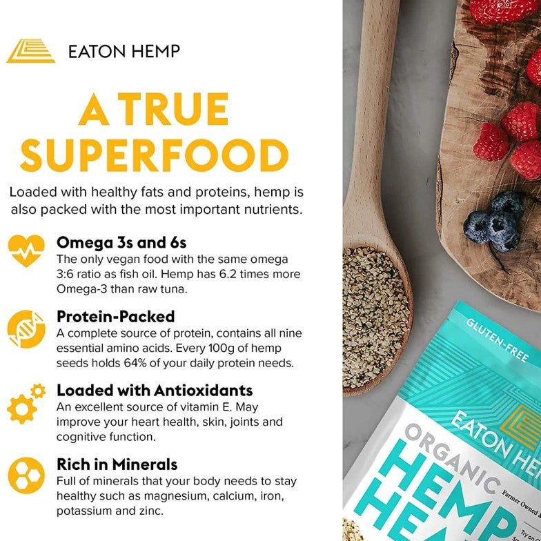 Hemp Hearts Are Loaded With Healthy Fats And Proteins Eaton Hemp