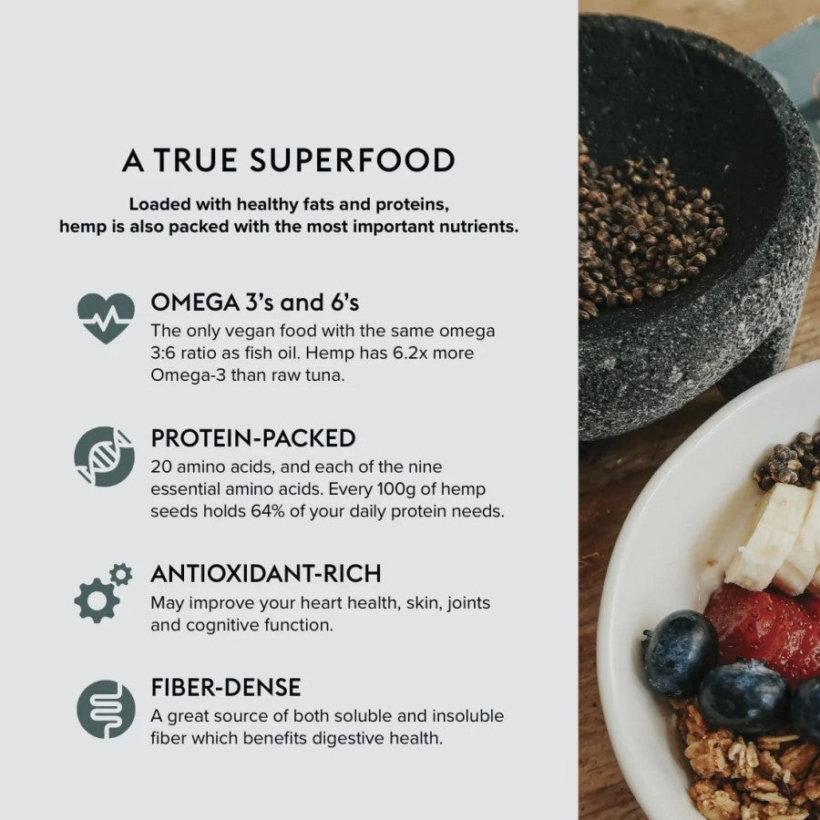 Eaton Hemp Super Seeds Are A True Super Food Omegas Protein Antioxidants Fiber