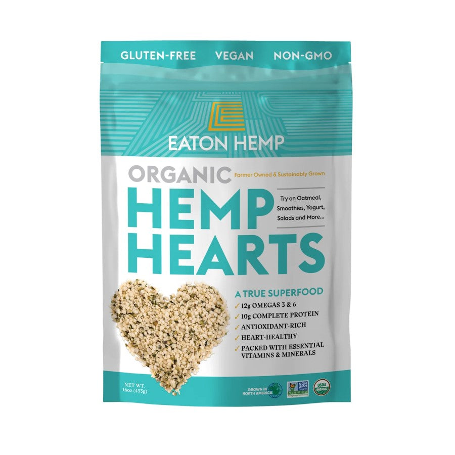 Eaton Hemp Organic Hemp Hearts 16oz
