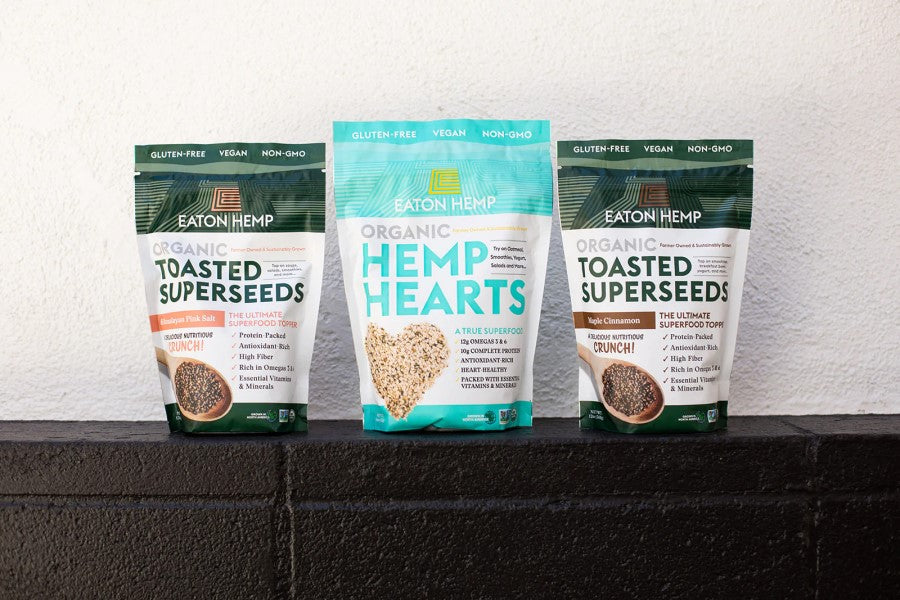 Eaton Hemp Organic Superfood Products Toasted Superseeds And Hemp Hearts