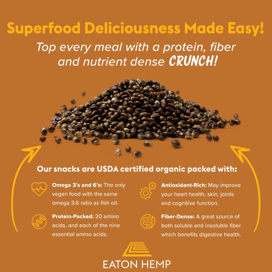 Organic Eaton Hemp Superseeds Are Superfood Deliciousness Made Easy