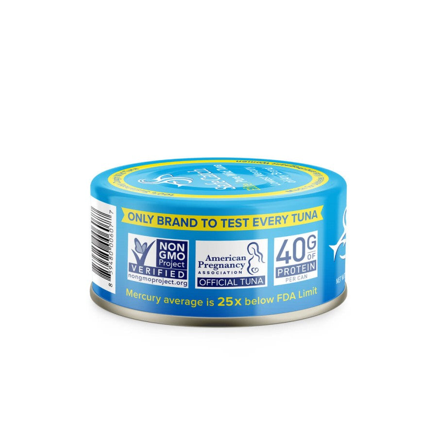 Non-GMO Safe Catch Elite Wild Tuna Is American Pregnancy Association's Official Tuna With Mercury Average 25x Below FDA Limit And 40 Grams Protein Per Can