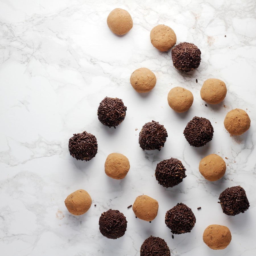 Espresso Truffles Made With 100% Natural Vanilla Beans From Madagascar