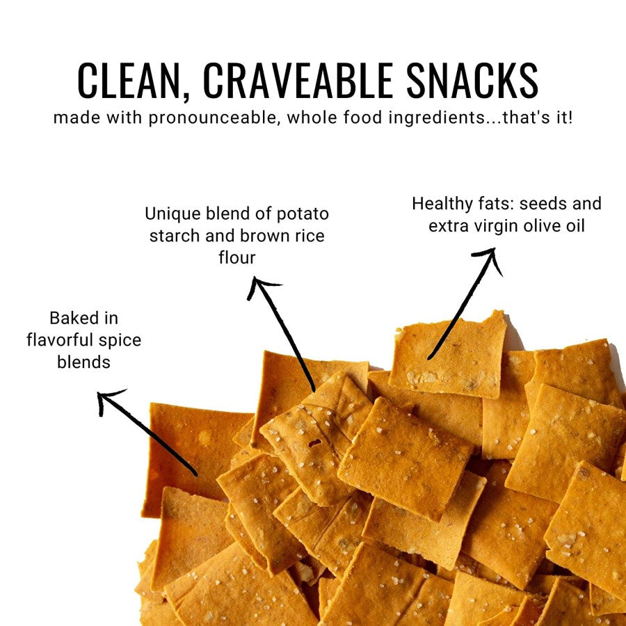 Clean Craveable Snacks With Whole Food Ingredients Every Body Eat Thins Fiery Chile Lime Crackers