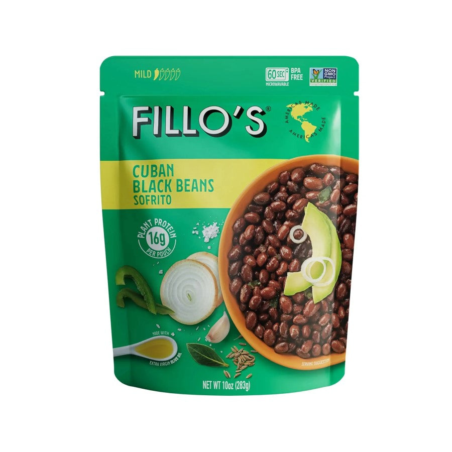Fillo's Non-GMO Cuban Black Beans Sofrito 10oz