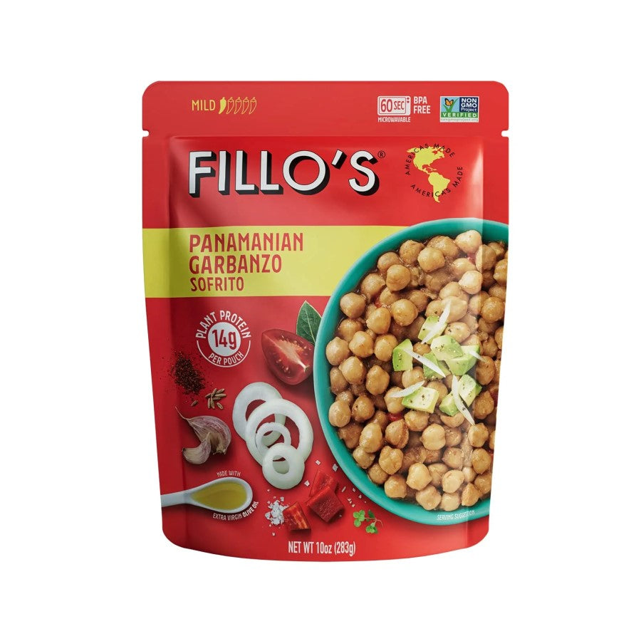 Fillo's Non-GMO Panamanian Garbanzo Beans Sofrito 10oz