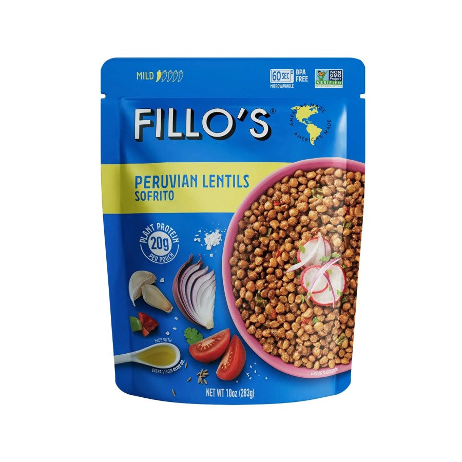 Fillo's Non-GMO Peruvian Lentils Sofrito 10oz