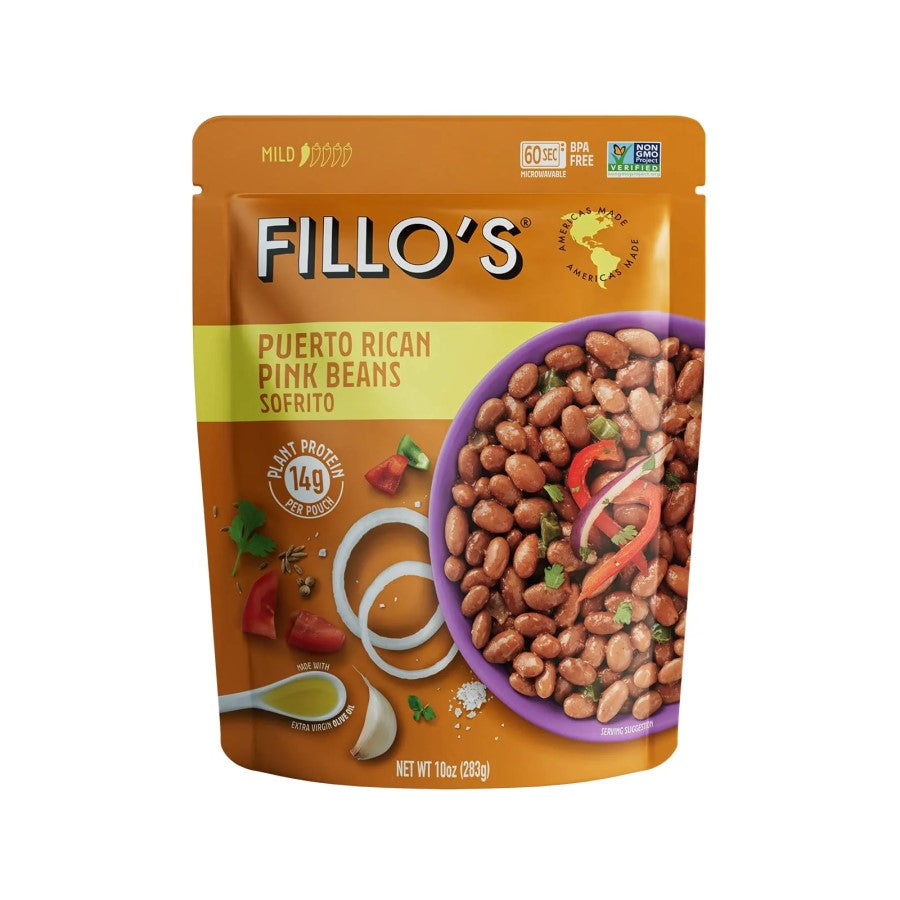 Fillo's Non-GMO Puerto Rican Pink Beans Sofrito 10oz