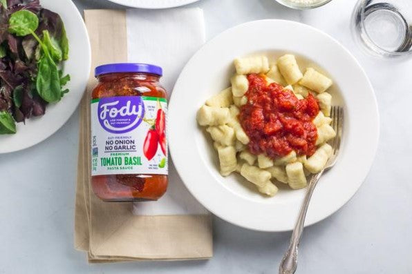 Gluten Free Gnocchi Recipe Using Easy To Digest Fody Premium Tomato Basil Sauce