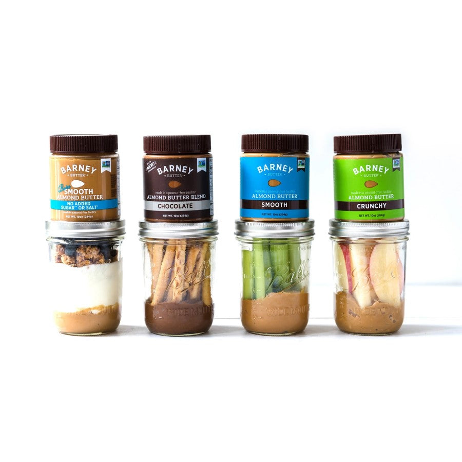 Four Barney Butter Peanut Free Snacks With Creamy Almond Nut Butters