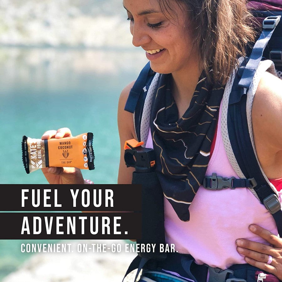 Fuel Your Adventure With Kate's Mango Coconut Energy Bar Convenient On The Go Snack