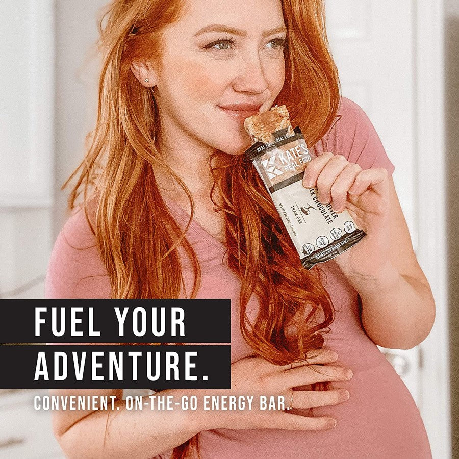 Fuel Your Adventure With Kate's Peanut Butter Milk Chocolate Energy Bar Convenient On The Go Snack