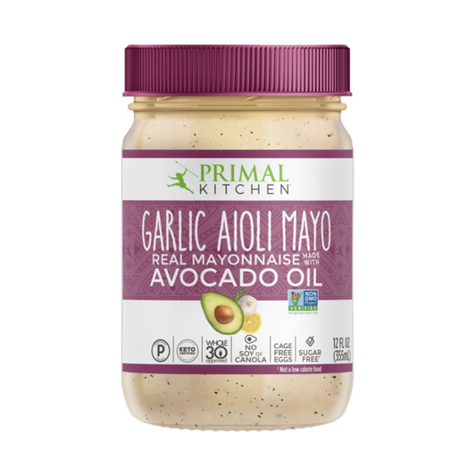Primal Kitchen Garlic Aioli Mayo With Avocado Oil 12oz