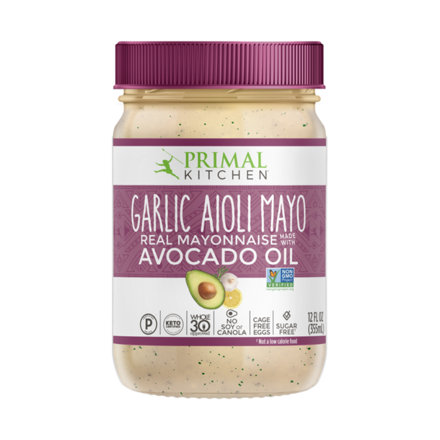Primal Kitchen Garlic Aioli Mayo With Avocado Oil 12oz