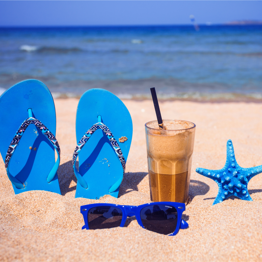 Enjoy Laird coffee iced on the beach or at home.