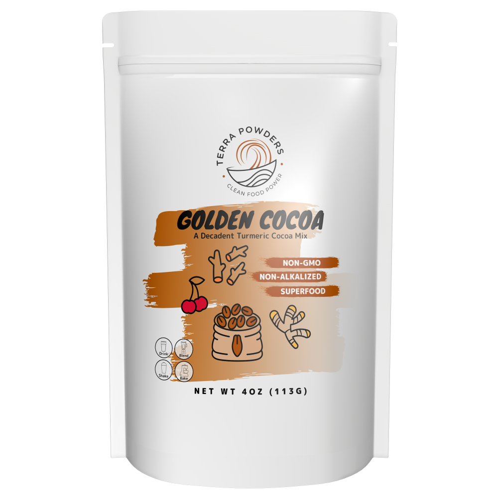 Terra Powders Non-GMO Golden Cocoa Powder