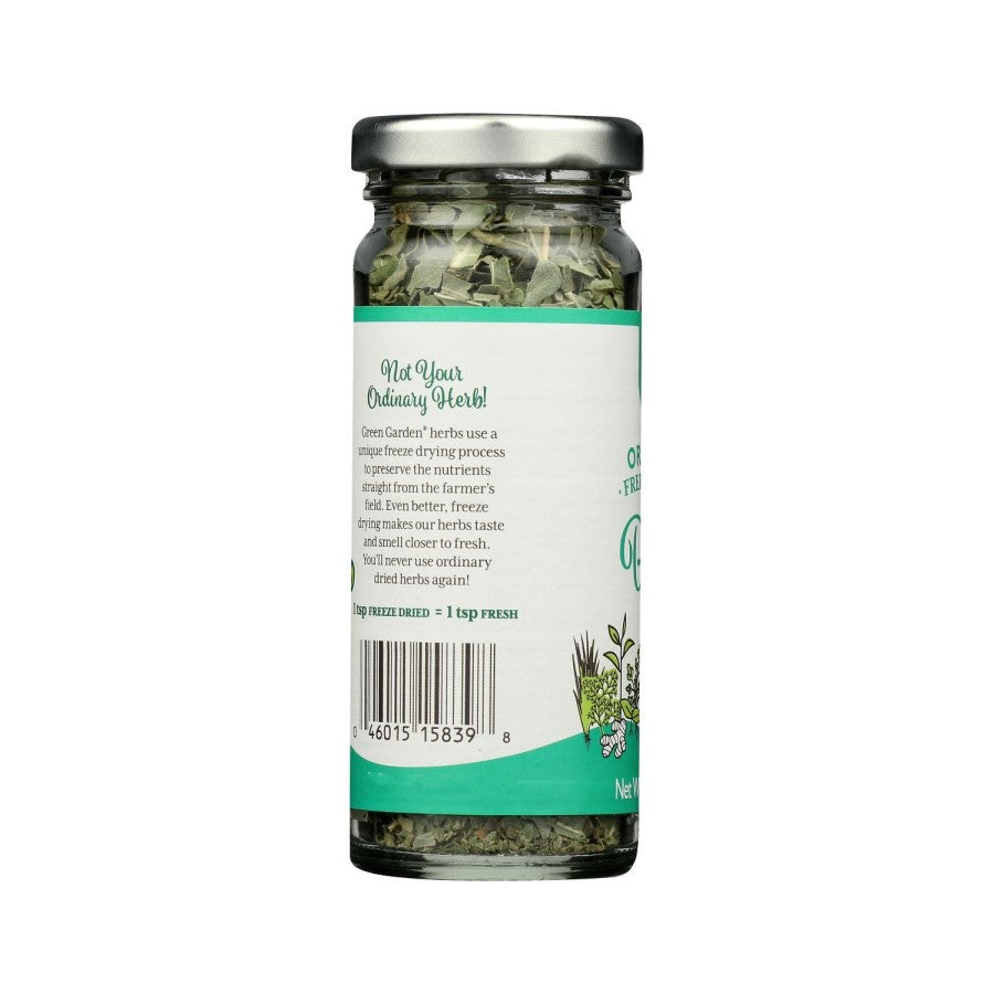 Green Garden Herbs Use A Unique Freeze Drying Process To Preserve Nutrients And Fresh Taste Dried Basil