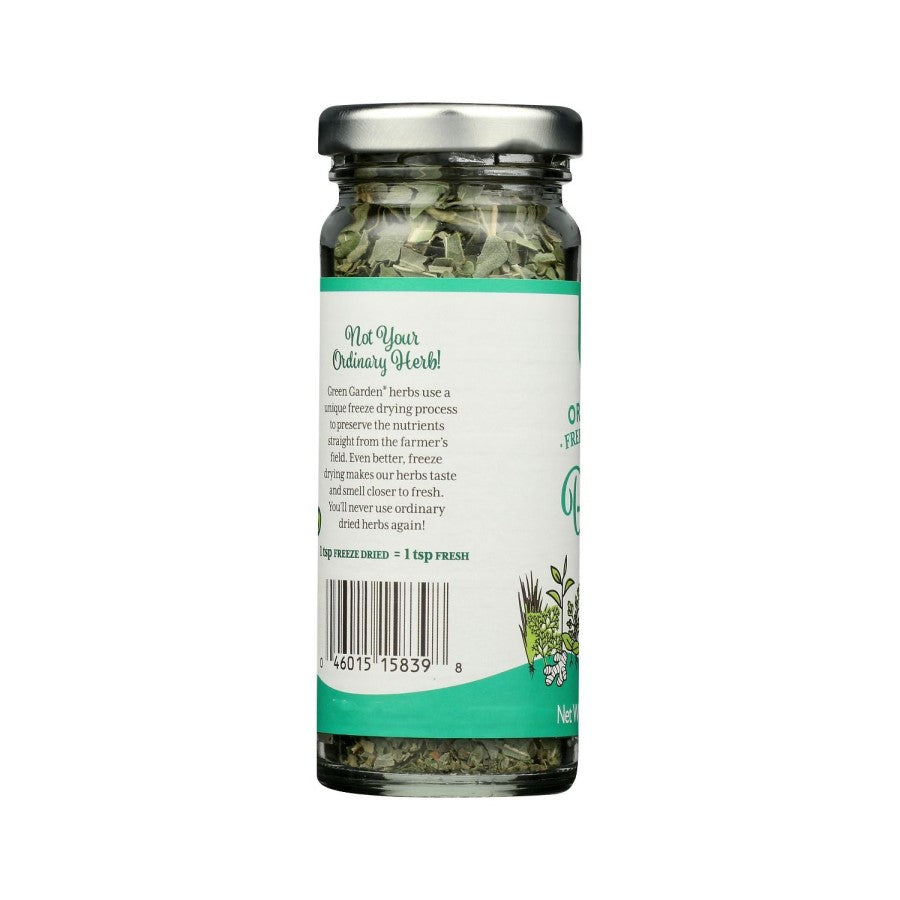 Green Garden Herbs Use A Unique Freeze Drying Process To Preserve Nutrients And Fresh Taste Dried Basil