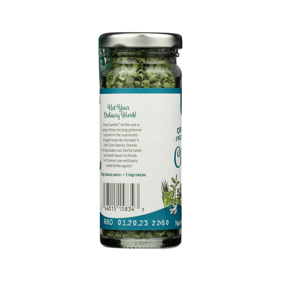Green Garden Herbs Use A Unique Freeze Drying Process To Preserve Nutrients And Fresh Taste Dried Chives