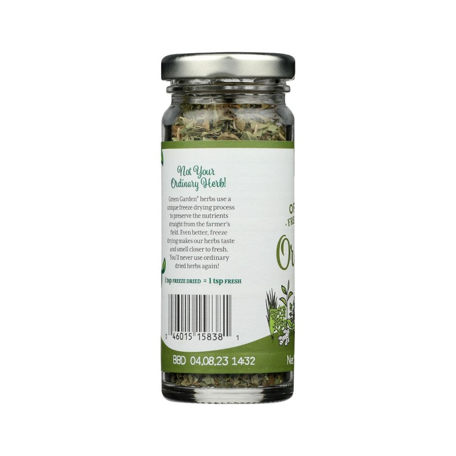 Green Garden Herbs Use A Unique Freeze Drying Process To Preserve Nutrients And Fresh Taste Dried Oregano