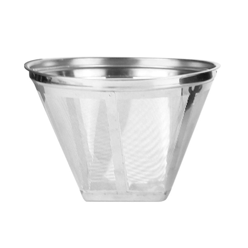 Metal Stainless Steel Number 4 Size Cone Coffee Filter