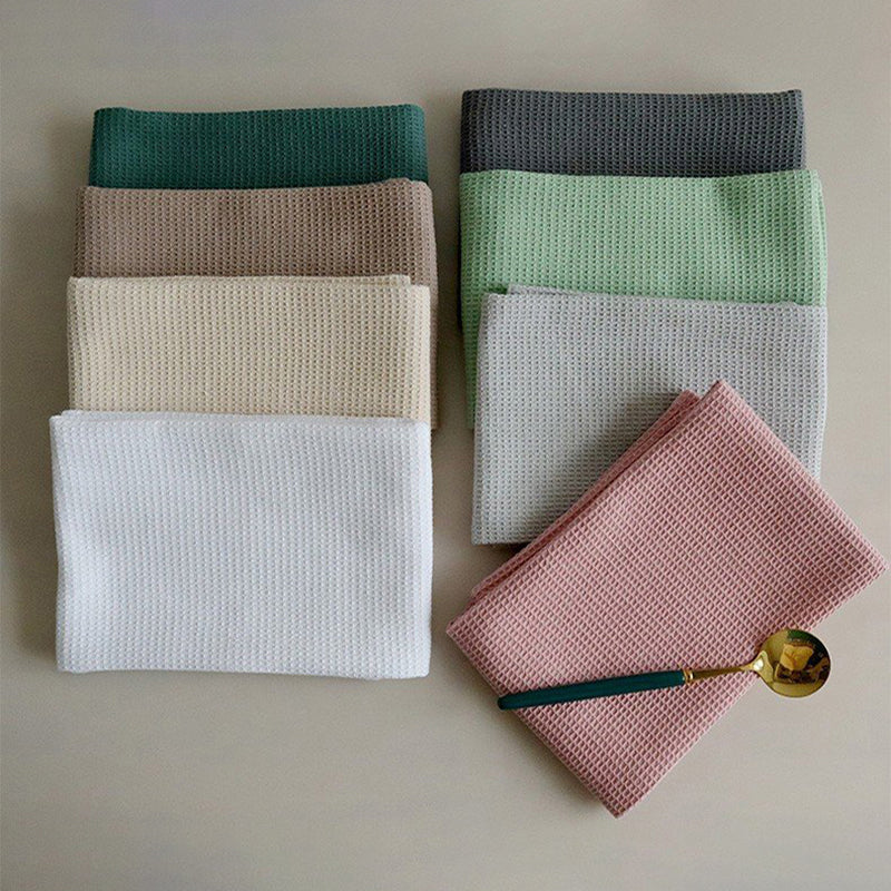 Cotton Waffle Weave Towel / Blush – Earthen