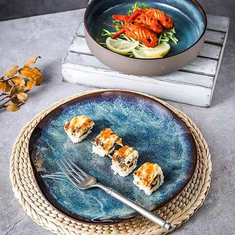 Pretty Dishes That Look Like The Starry Night Sky And Ocean Sea