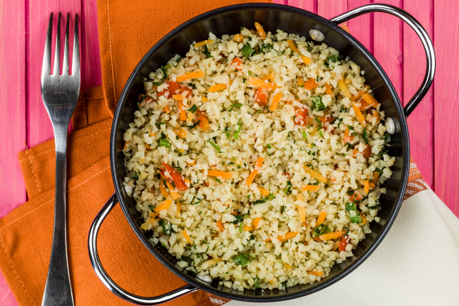 Healthy Fried Rice Recipe Using Freeze Dried Ginger From Terra Powders Clean Food Market